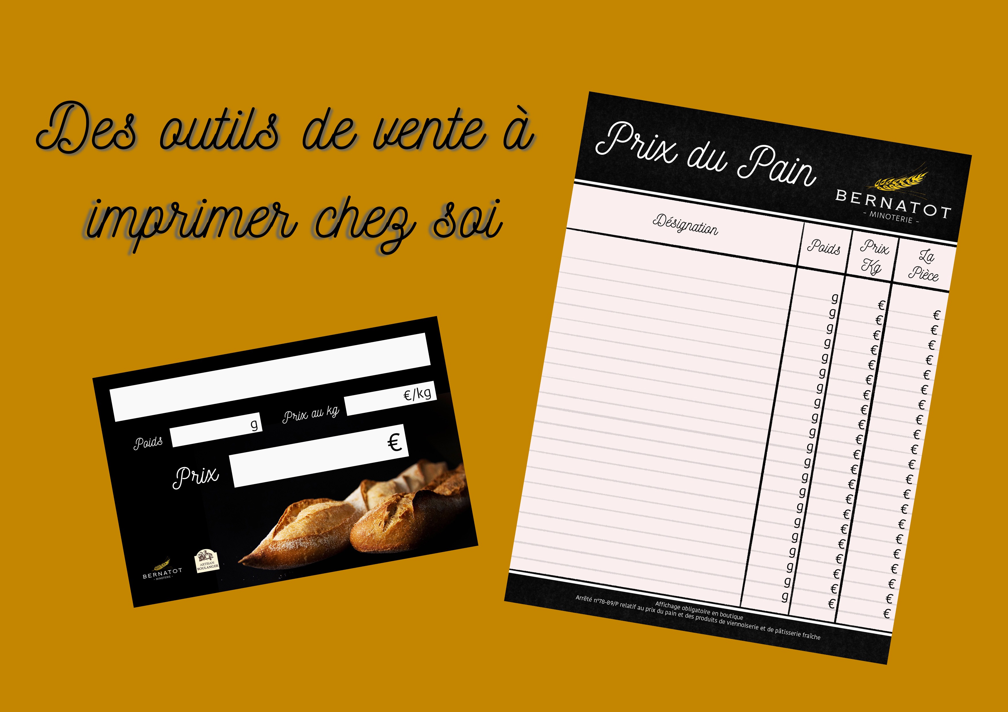 Des outils à imprimer chez vous